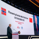 16 October King Harald opened the Norway-China Business Summit 2018, Photo: Heiko Junge, NTB scanpix